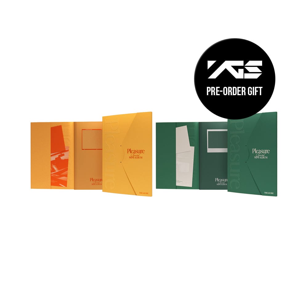 TREASURE ALBUM SET + YG 特典付き 特典選択 TREASURE - PLEASURE