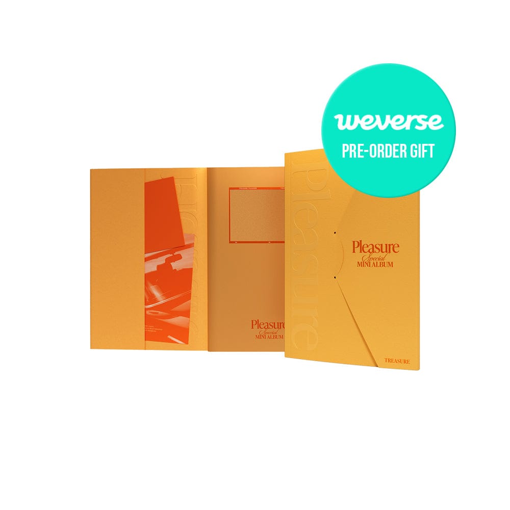 TREASURE ALBUM YELLOW + WEVERSE 特典付き 特典選択 TREASURE - PLEASURE