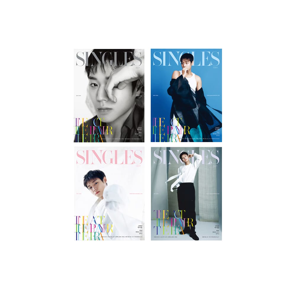 パク・ジフン - 雑誌 Singles (2026年 5月号) フォトカード付き