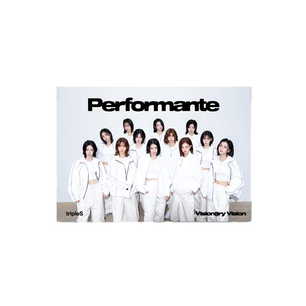 tripleS ALBUM tripleS - 1st アルバム 'VISIONARY VISION' (QR VER.)