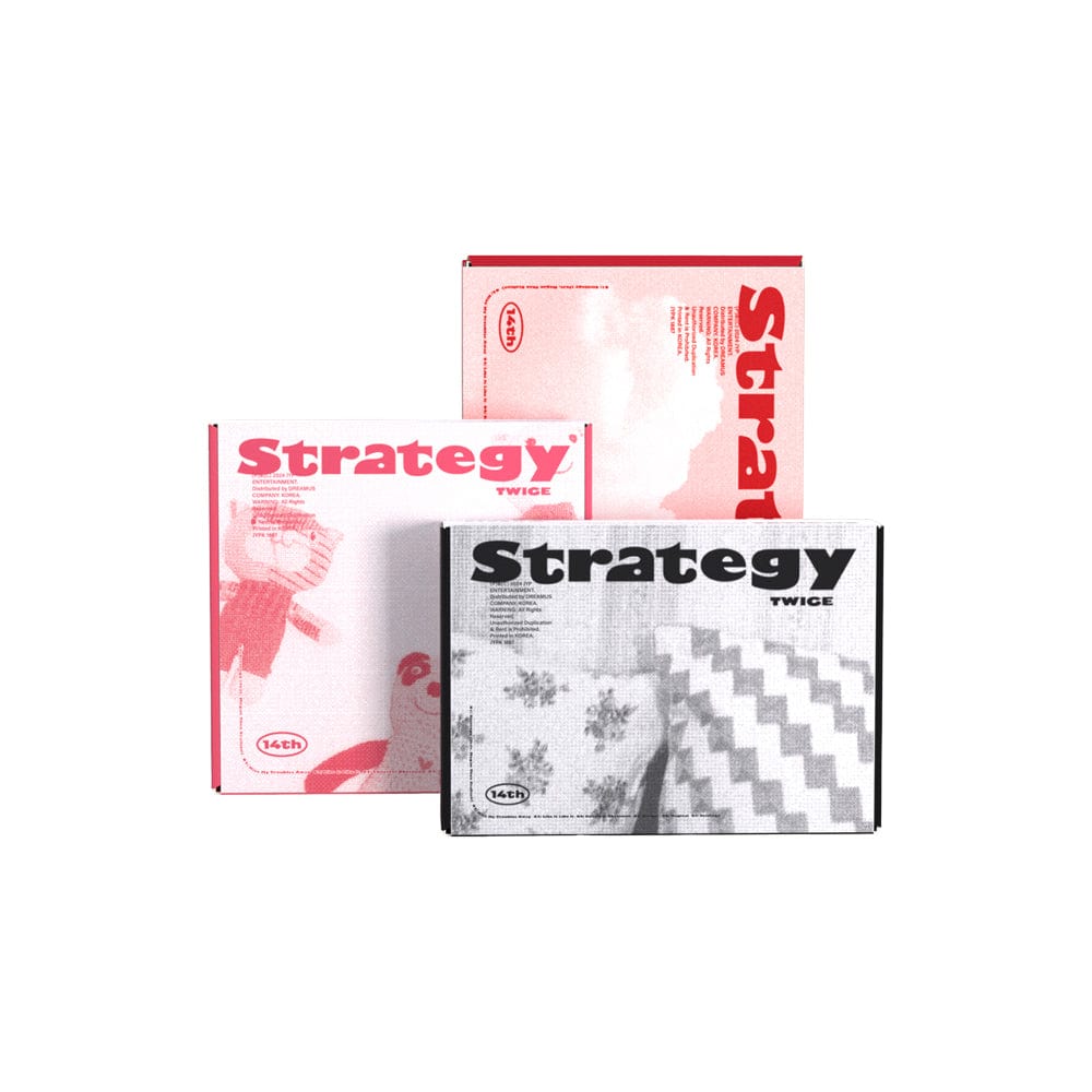 TWICE ALBUM TWICE - 14th ミニアルバム 'STRATEGY'