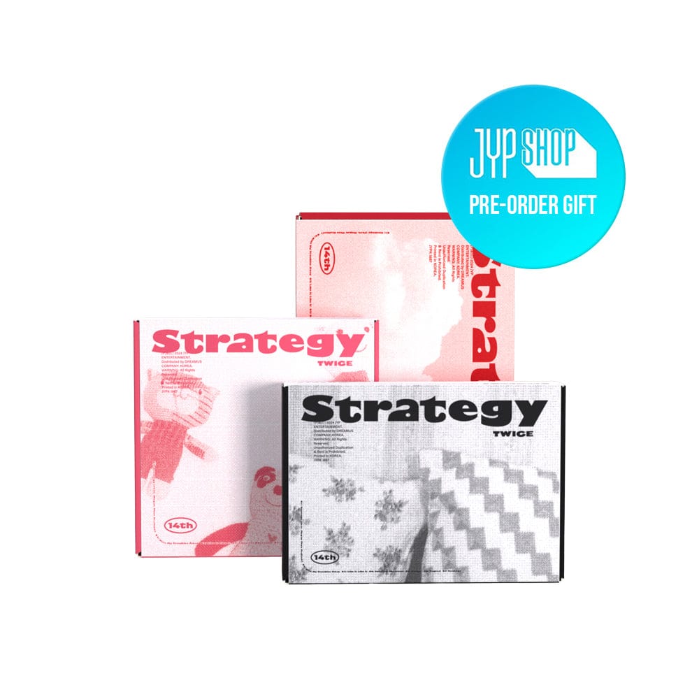 TWICE ALBUM TWICE - 14th ミニアルバム 'STRATEGY'