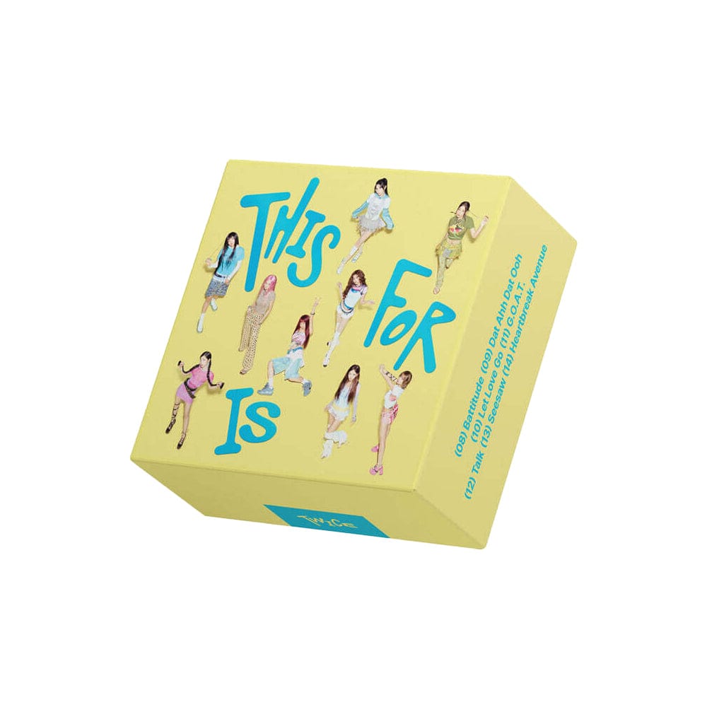 TWICE - 4th アルバム [THIS IS FOR] (CONFETTI ver.)
