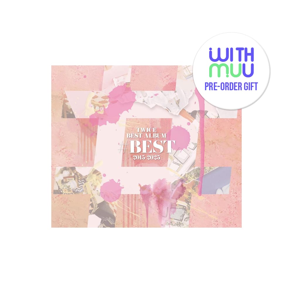 TWICE ALBUM TWICE - #BEST 2015-2025 / TWICE BEST ALBUM (Standard Edition VER.)