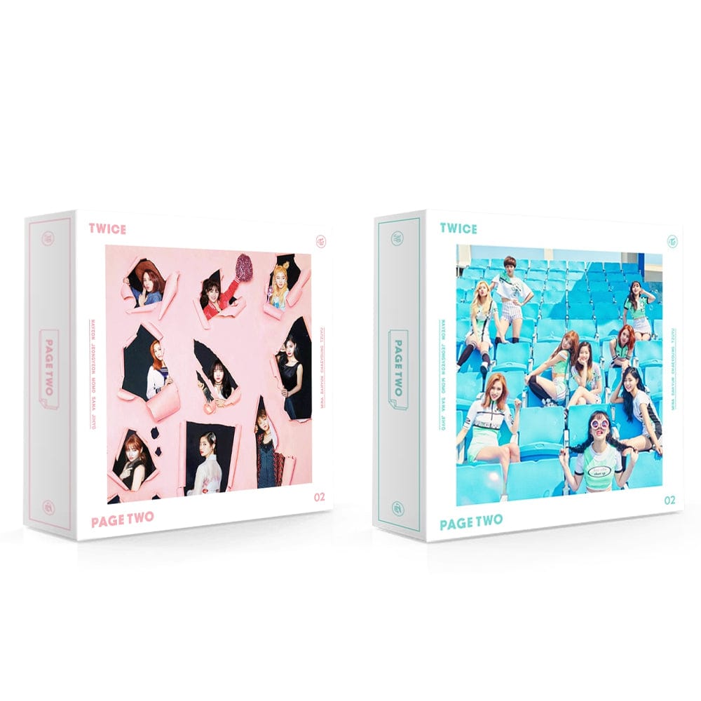 TWICE PAGE TWO 02 バージョン アルバム TWICE - PAGE TWO 2nd ミニアルバム