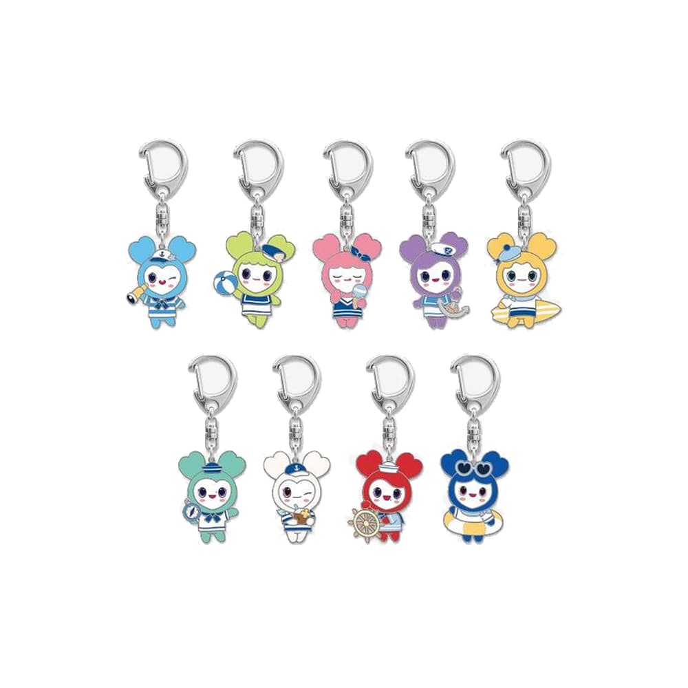TWICE MD / GOODS TWICE - 2026 TWICE THIS IS FOR WORLD TOUR FINALE in SEOUL LOVELY METAL KEYRING MARINE