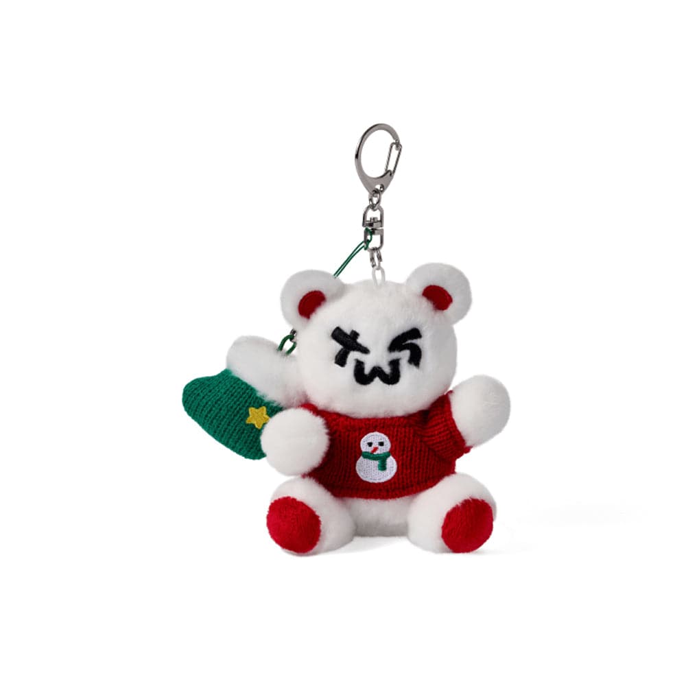 TWS HOLIDAY WITH US キーリング ぬいぐるみ TWS - TWS : HOLIDAY WITH US Plush Keyring (Bear)