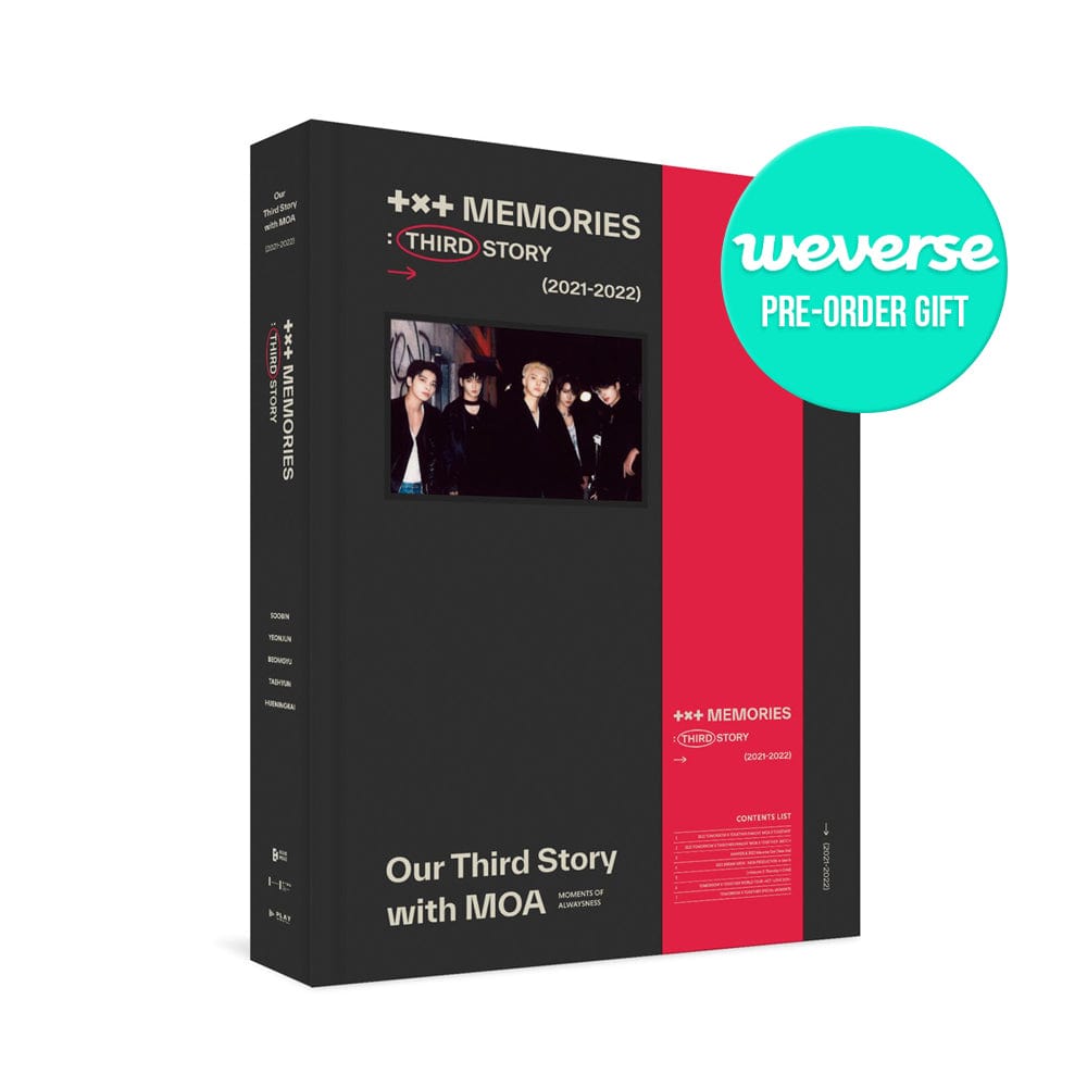 TXT (TOMORROW X TOGETHER) DVD / BLU-RAY TXT (TOMORROW X TOGETHER) - MEMORIES : THIRD STORY デジタルコード