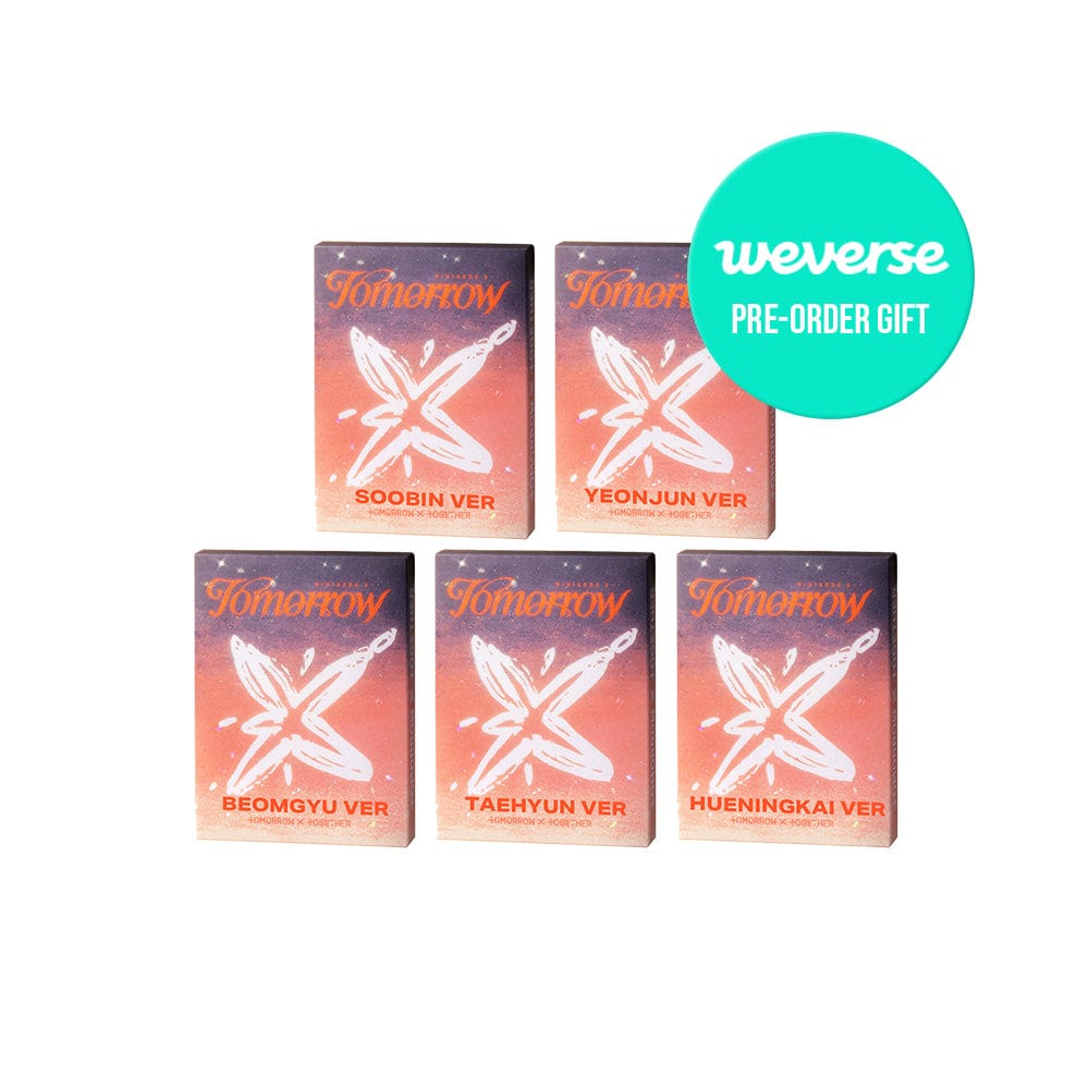 TXT (TOMORROW X TOGETHER) (+WEVERSE POB) TXT (TOMORROW X TOGETHER) - minisode 3: TOMORROW (LIGHT VER.)
