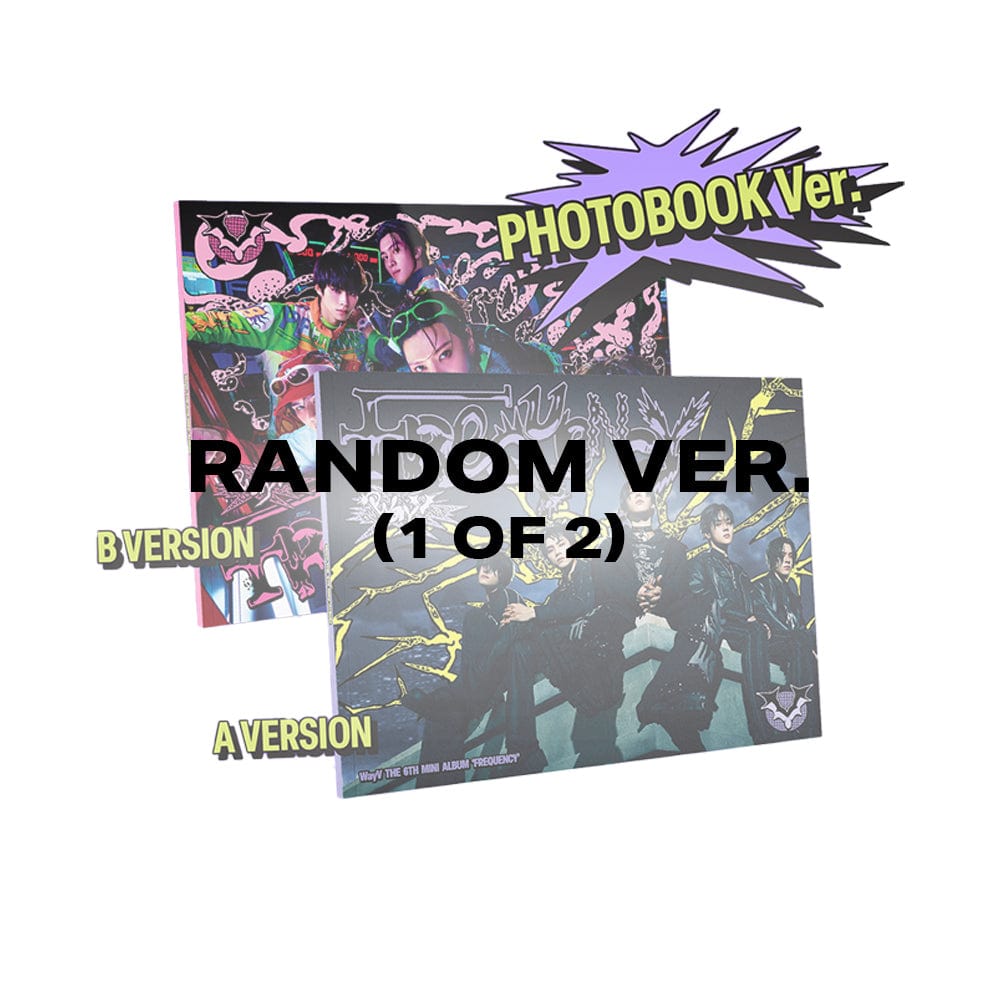 WAYV ALBUM 1 Random WAY V - 6th ミニアルバム 'FREQUENCY' (PHOTOBOOK VER.)