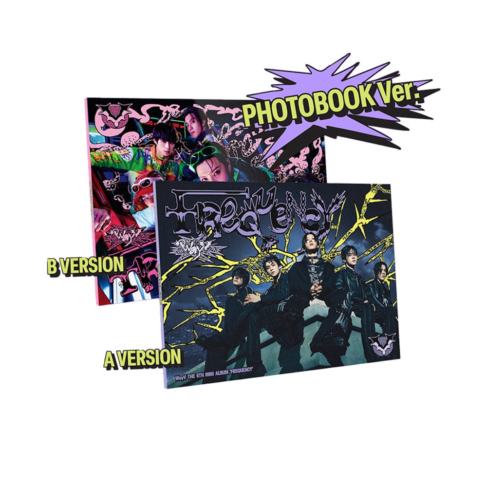 WAYV ALBUM SET WAY V - 6th ミニアルバム 'FREQUENCY' (PHOTOBOOK VER.)
