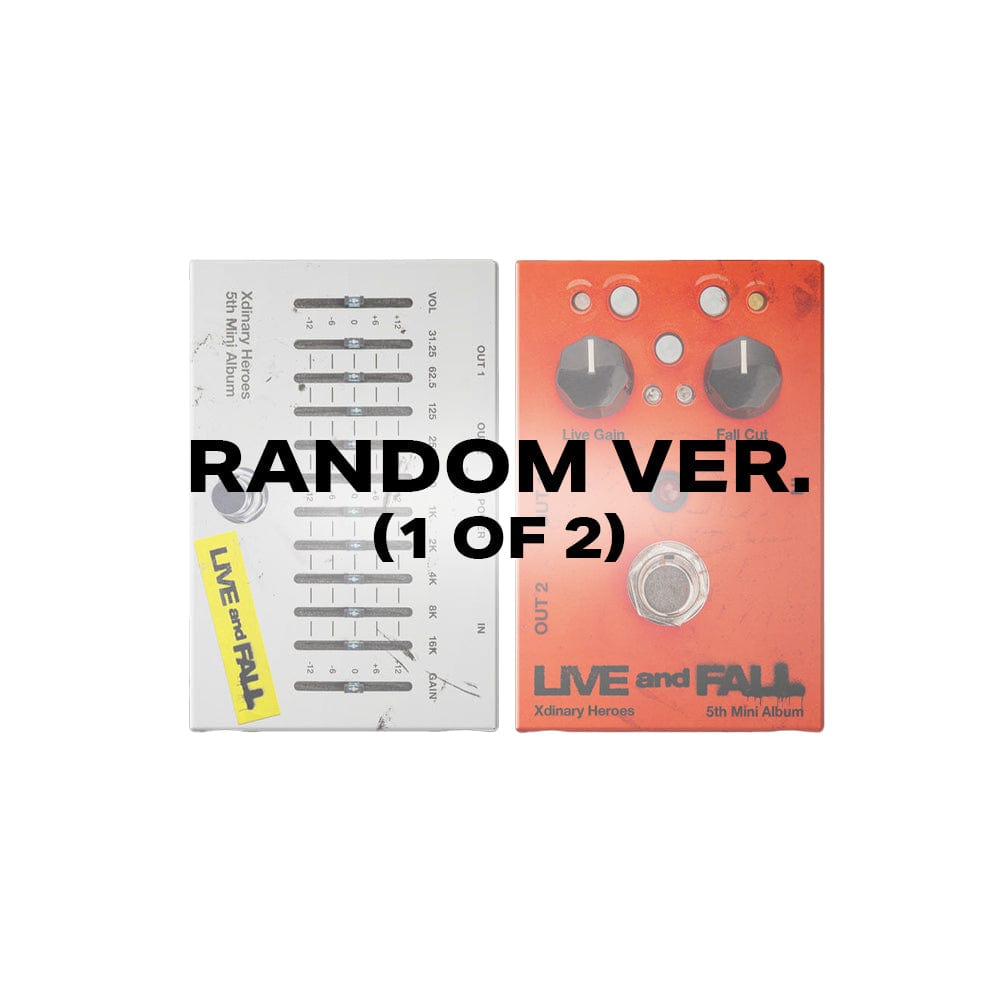 Xdinary Heroes ALBUM 1 Random XDINARY HEROES - 5th ミニアルバム 'LIVE AND FALL' PLATFORM ALBUM (NEMO VER.)