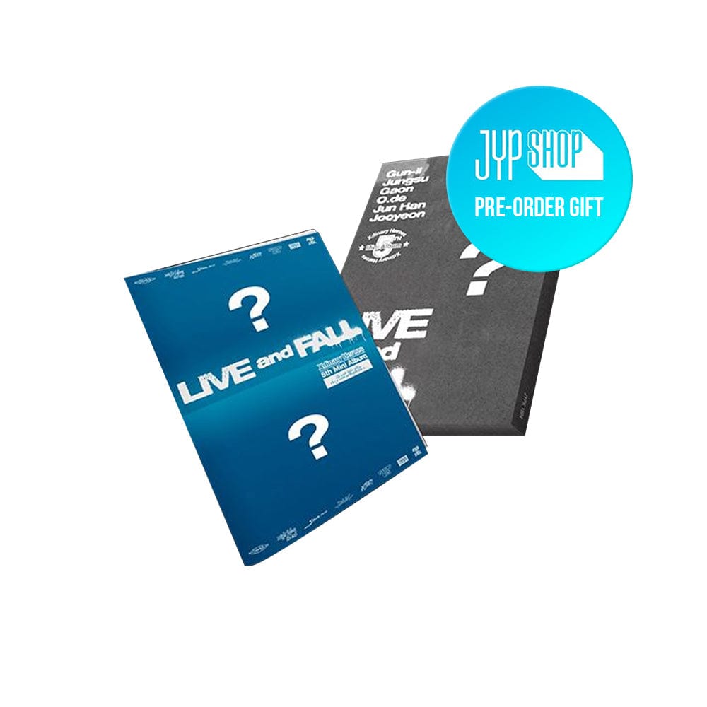 Xdinary Heroes ALBUM + JYP POB Xdinary Heroes - 5th ミニアルバム 'LIVE AND FALL' (TABLOID VER.)
