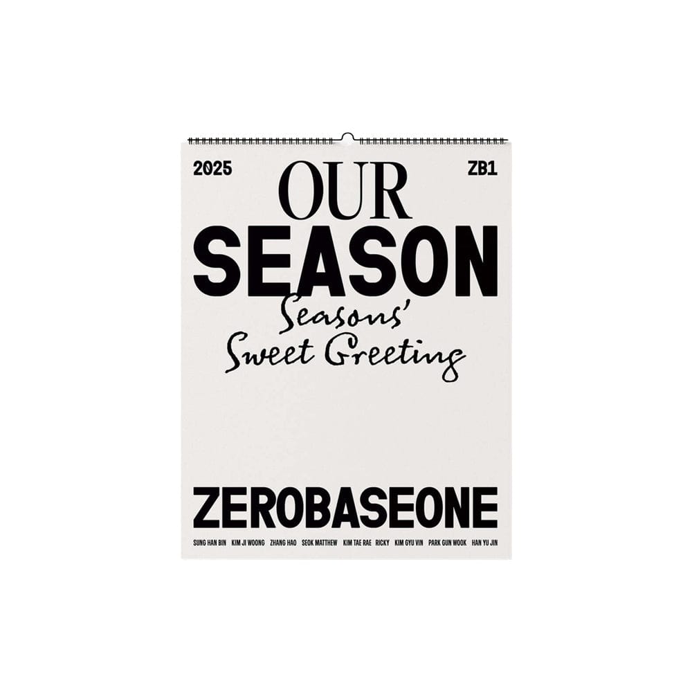 ZEROBASEONE - 2025 シーズングリーティング [OUR SEASON