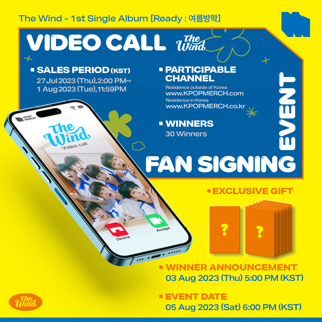 The Wind [ Ready : Summer Vacation ] Video Call Event
