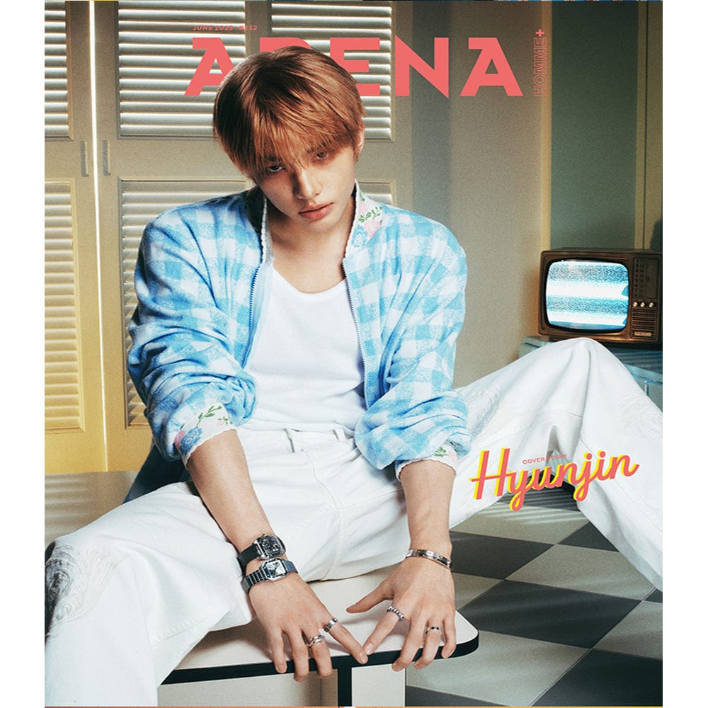 和訳付き) 雑誌 Arena Homme+ 表紙 ヒョンジン (2025年6月号)