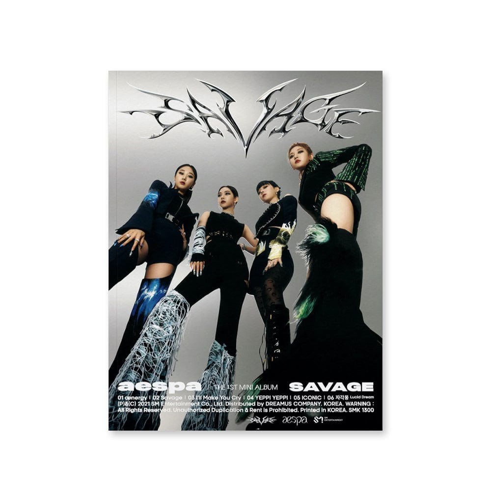 aespa ALBUM aespa - Savage 1st Mini Album (HALLUCINATION QUEST Ver.)