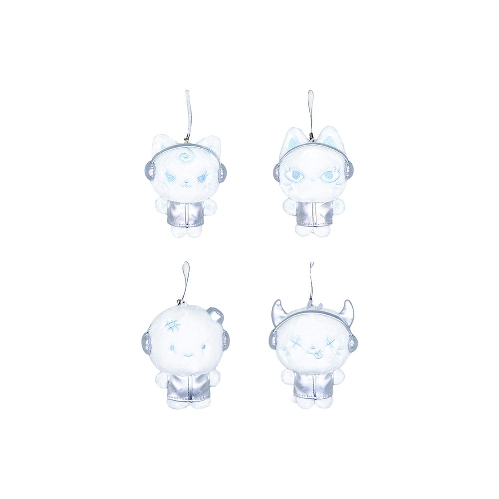 aespa MD / GOODS aespa - FANLIGHT DOLL KEY RING (SILVER ver.)