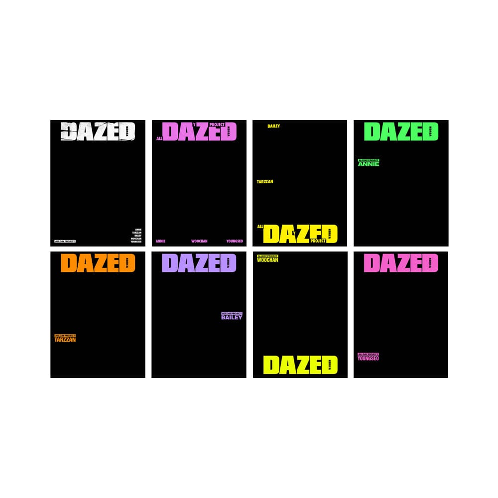 ALLDAY PROJECT Magazine ALLDAY PROJECT - 雑誌 Dazed & Confused Korea  (2025年 9月号)