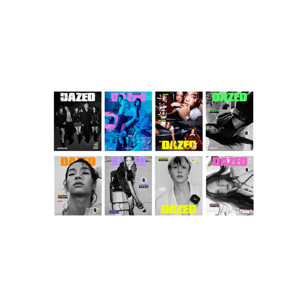 ALLDAY PROJECT Magazine ALLDAY PROJECT - 雑誌 Dazed & Confused Korea  (2025年 9月号)
