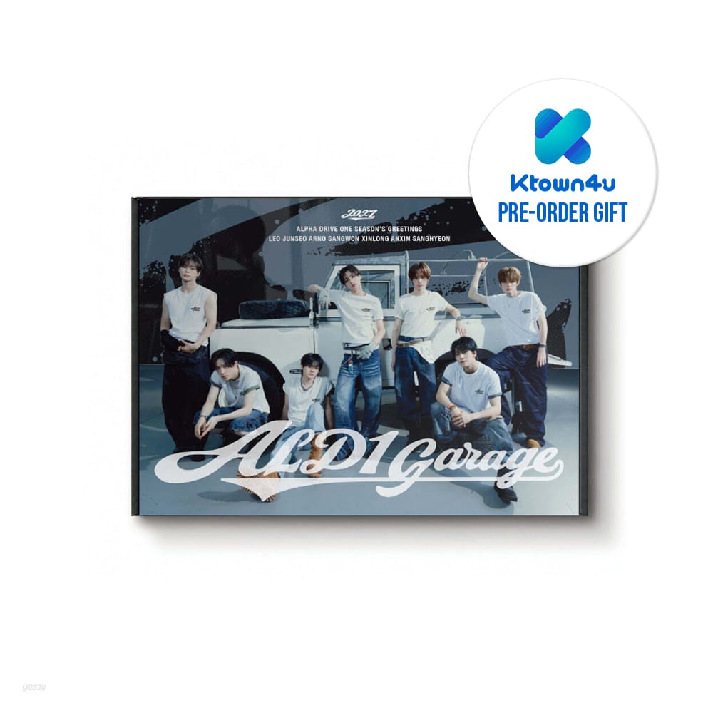 ALPHA DRIVE ONE MD / GOODS ALPHA DRIVE ONE - 2027 SEASONS GREETINGS [ ALD1 GARAGE (T-SHIRT VER.) ]