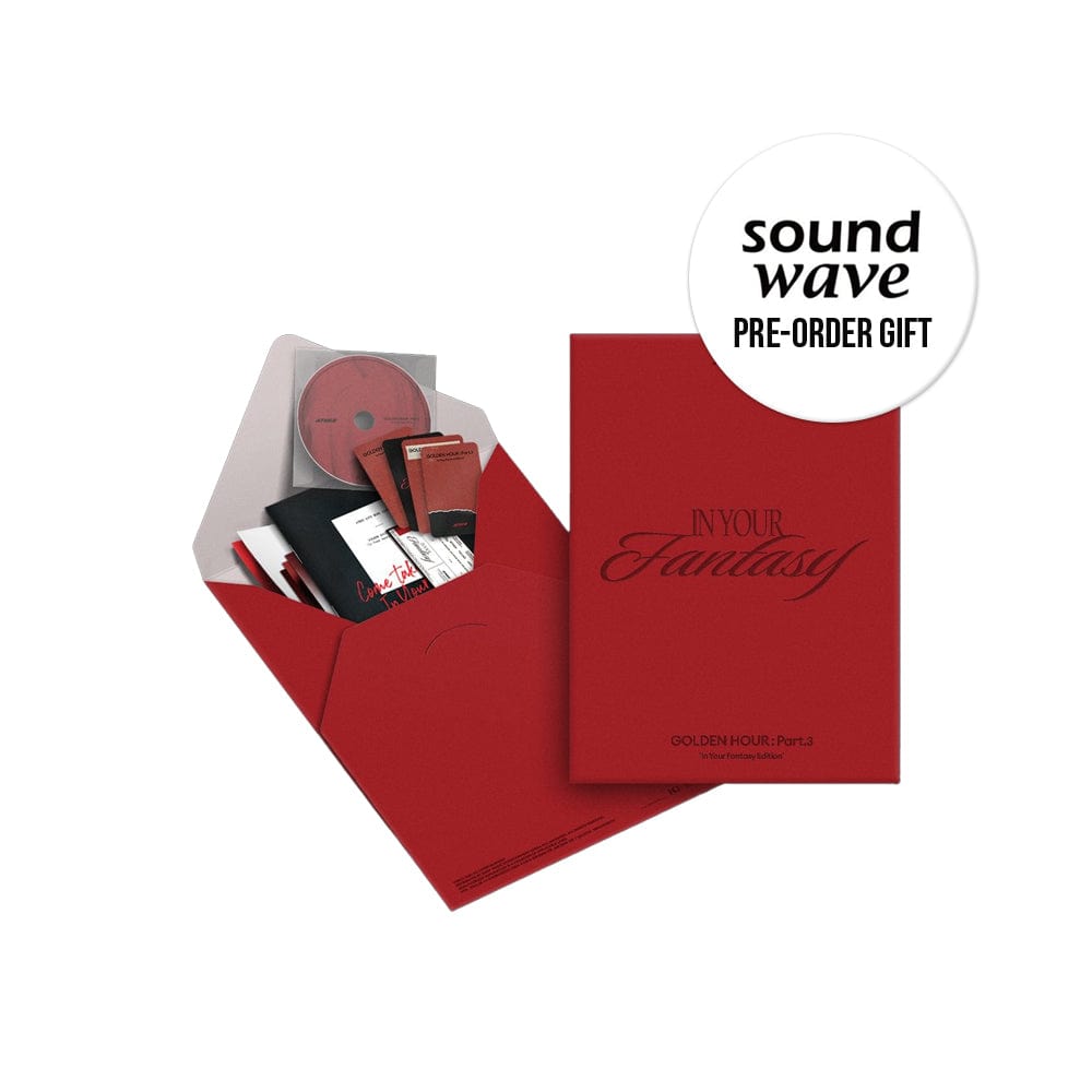 ATEEZ ALBUM ATEEZ -  12th ミニアルバム GOLDEN HOUR Part 3 In Your Fantasy Edition (限定盤）