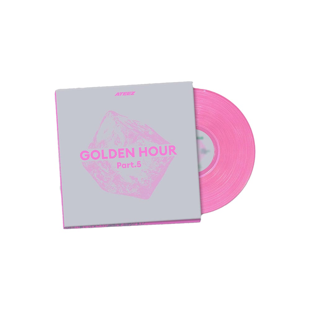 ATEEZ ALBUM ATEEZ - 14th ミニアルバム [GOLDEN HOUR : PART.5] (PINK LP VER.)
