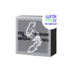 ATEEZ ALBUM ATEEZ - 15th ミニアルバム [GOLDEN HOUR : PART.6] ( EARPHONE CHARM Ver. )