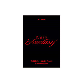ATEEZ ALBUM BLACK ATEEZ -  12th ミニアルバム GOLDEN HOUR Part 3 In Your Fantasy Edition (POCAALBUM VER.)