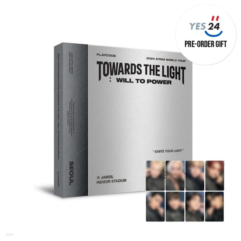 ATEEZ -2024 ATEEZ WORLD TOUR [TOWARDS THE LIGHT : WILL TO POWER] IN SE