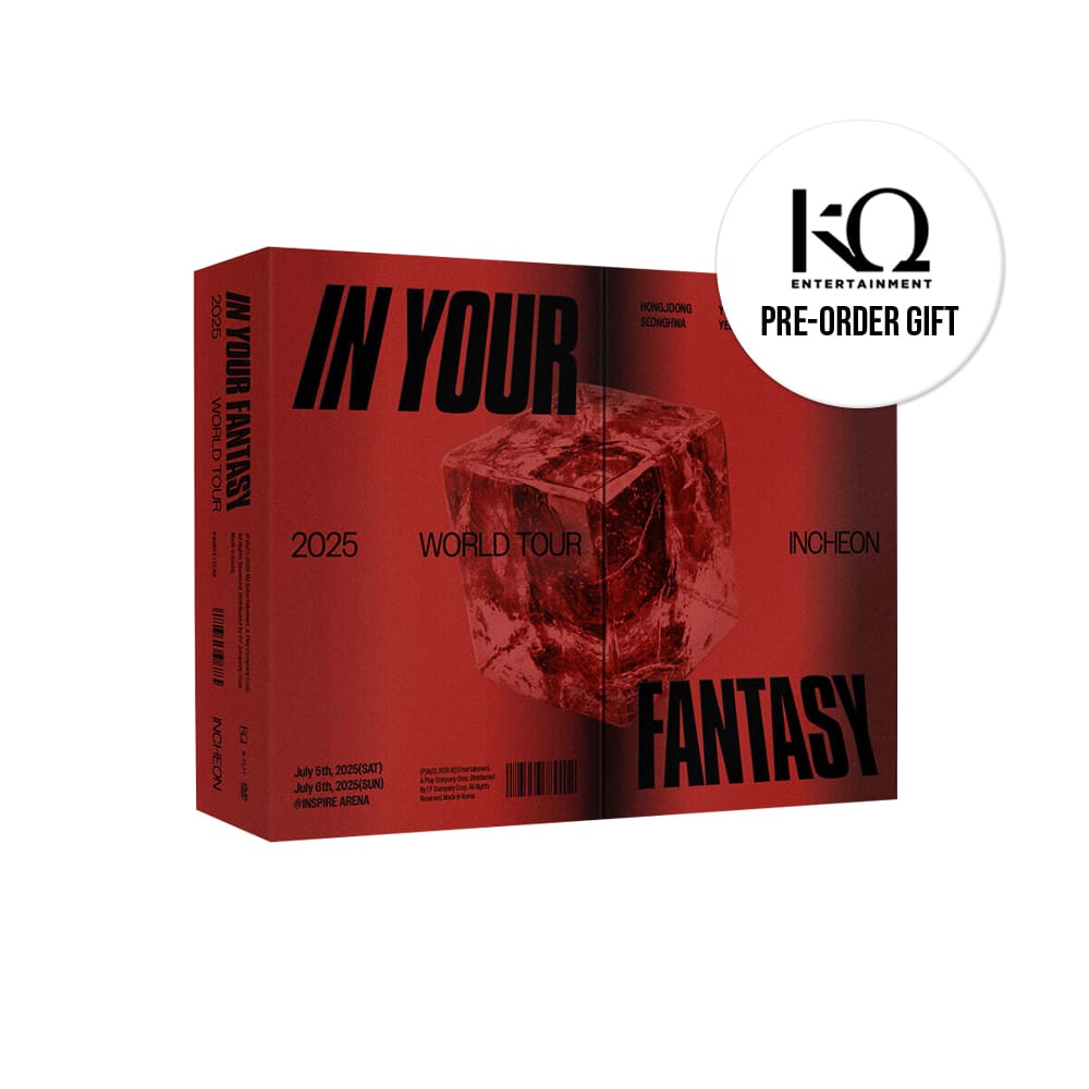 ATEEZ DVD / BLU-RAY ATEEZ - 2025 WORLD TOUR [IN YOUR FANTASY] INCHEON (DVD)