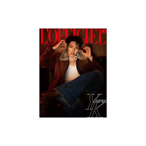 ATEEZ Magazine A. ATEEZ ミンギ - L'OFFICIEL HOMMES (2026年 秋冬号)