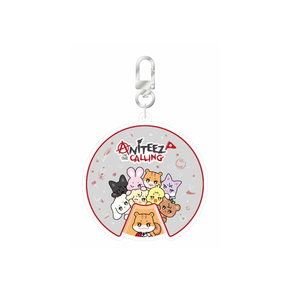 ATEEZ MD / GOODS ATEEZ X ANITEEZ - [ANITEEZ IN THE CALLING] アクリルルーレット キーホルダー