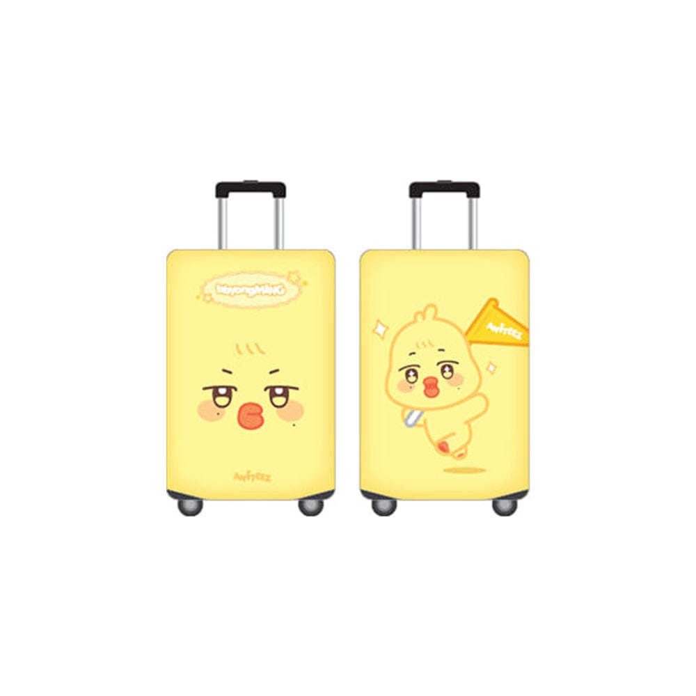 ateez aniteez スーツケースカバー XL ユニットトレカ3枚付き ATEEZ - Luggage Cover (S) [ANITEEZ IN THE CALLING Official MD] - K