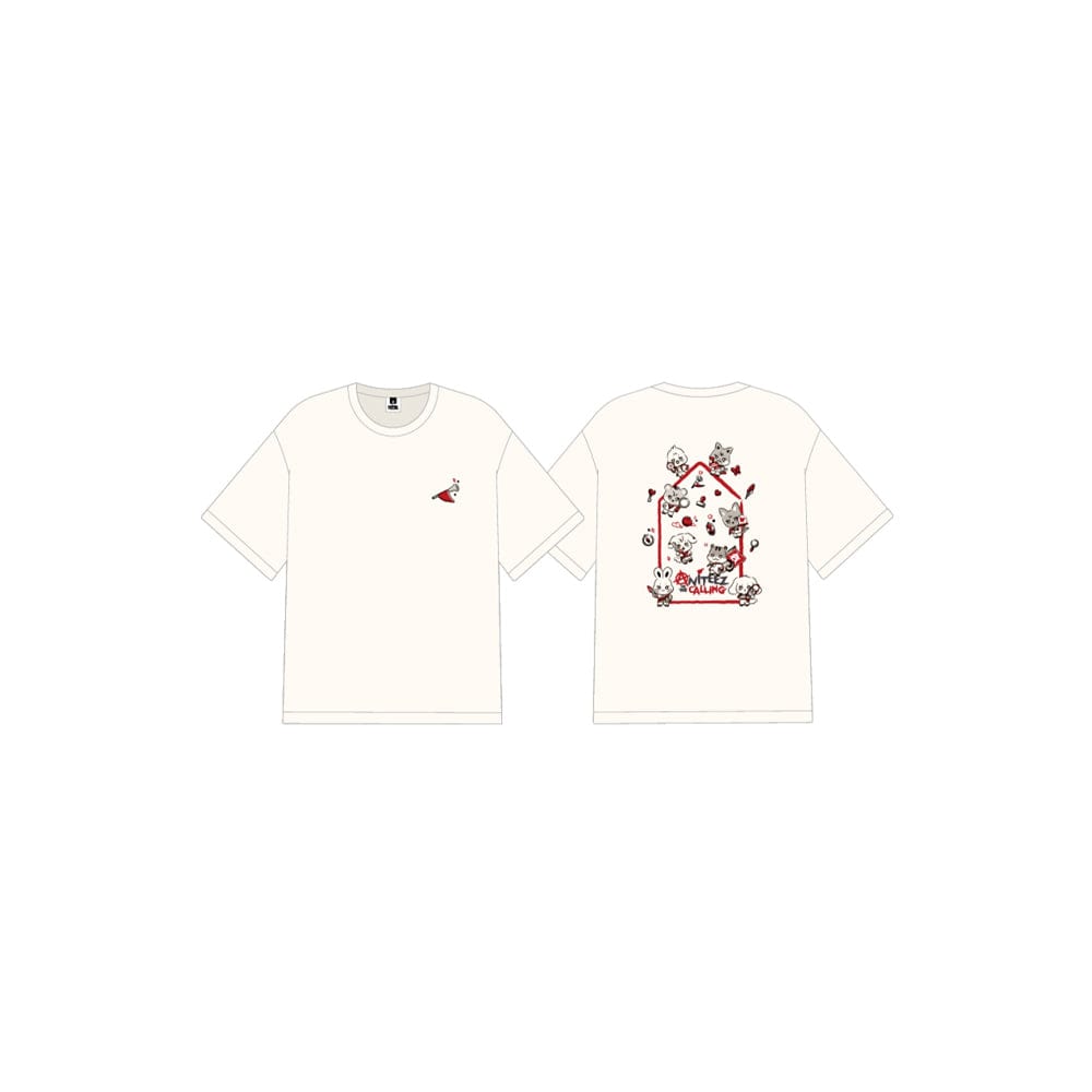 ATEEZ MD / GOODS ATEEZ X ANITEEZ - [ANITEEZ IN THE CALLING] Tシャツ（CREAM）