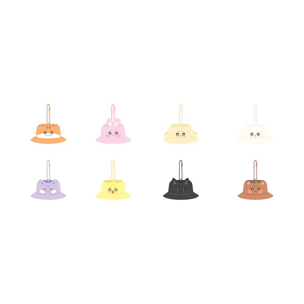 ATEEZ MD / GOODS ATEEZ X ANITEEZ - MD 16. BUCKET HAT KEYRING