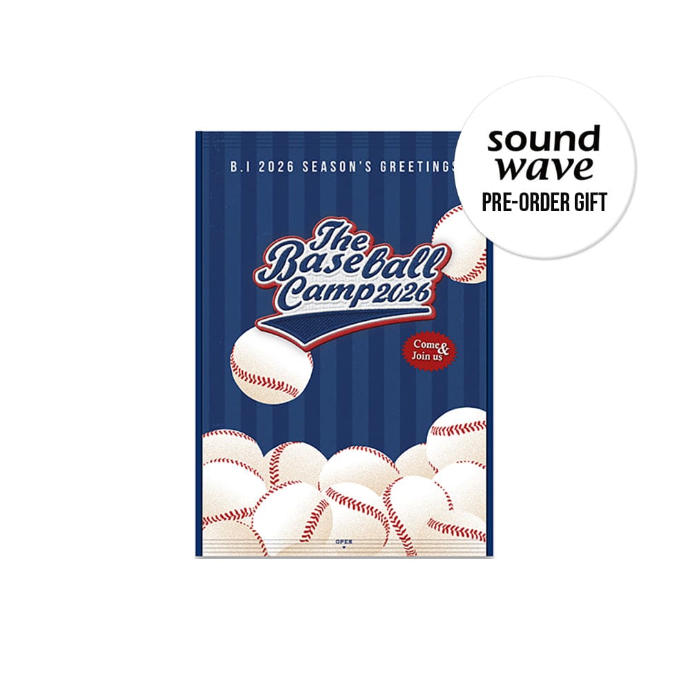 B.I MD / GOODS SOUNDWAVE 特典付き B.I - 2026 SEASON’S GREETINGS [The Baseball Camp 2026]
