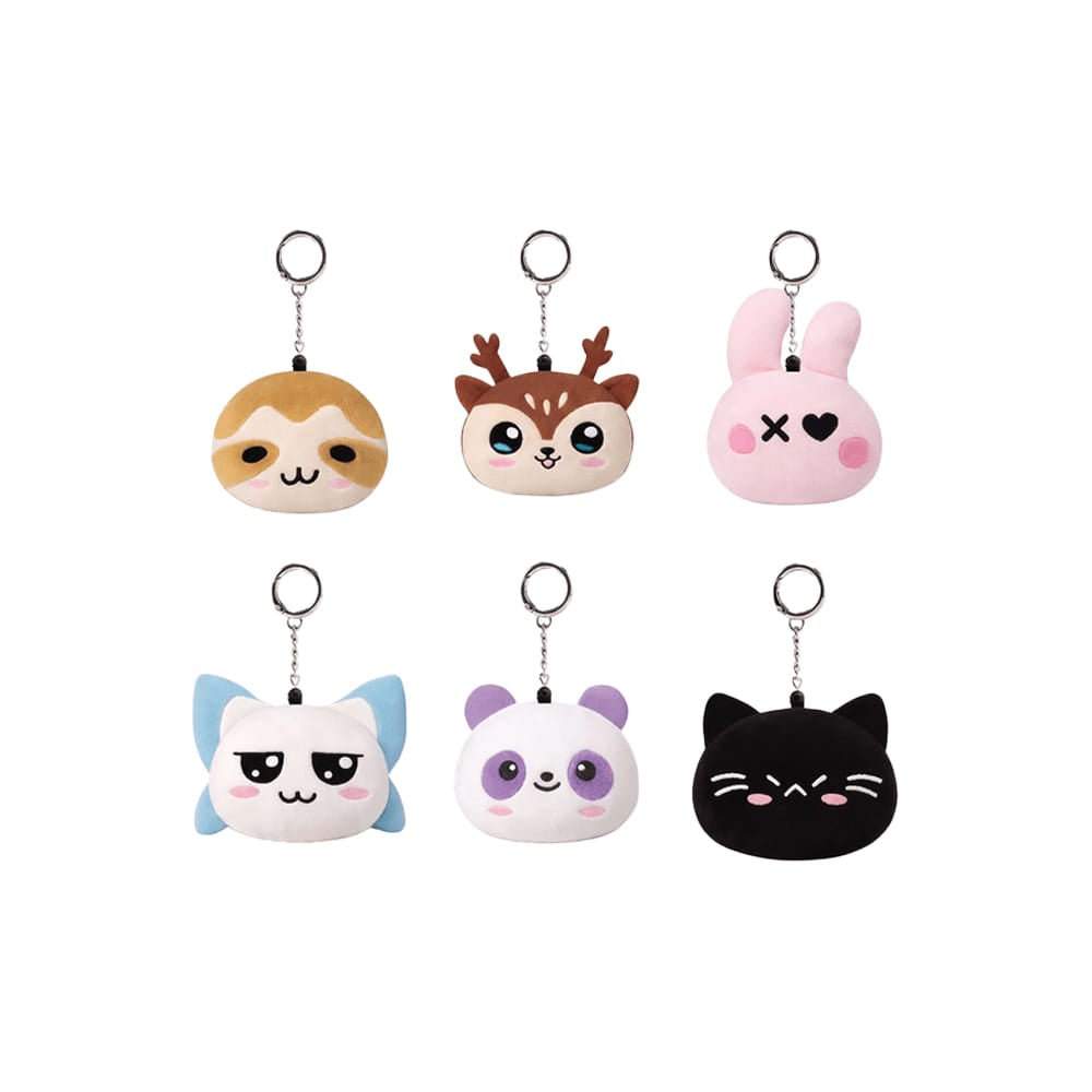 BABYMONSTER MD / GOODS BABYMONSTER - CHARACTER PLUSH KEYRING [ CHOOMTOUR IN SEOUL OFFICIAL MD ]