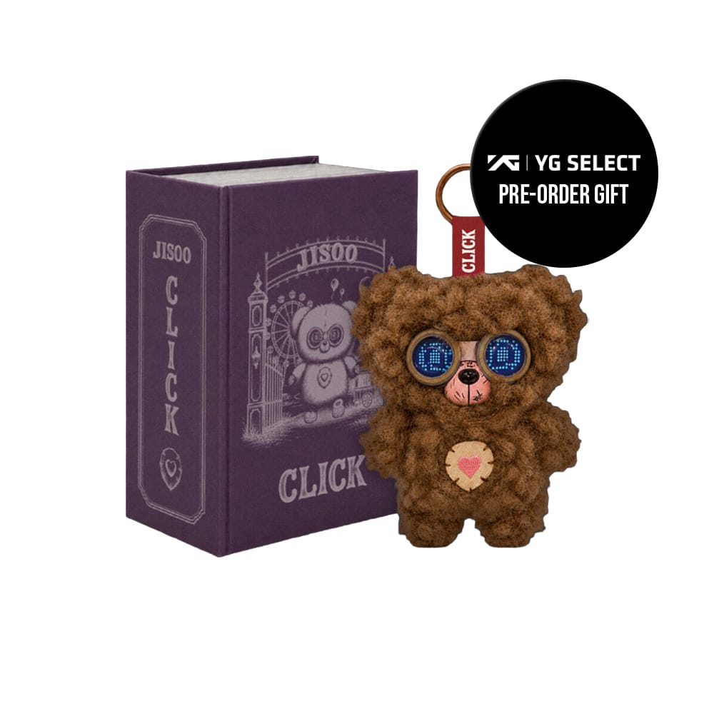 10月発送】BLACKPINK ジス JISOO - シングル [CLICK] CLICK BABY BEAR