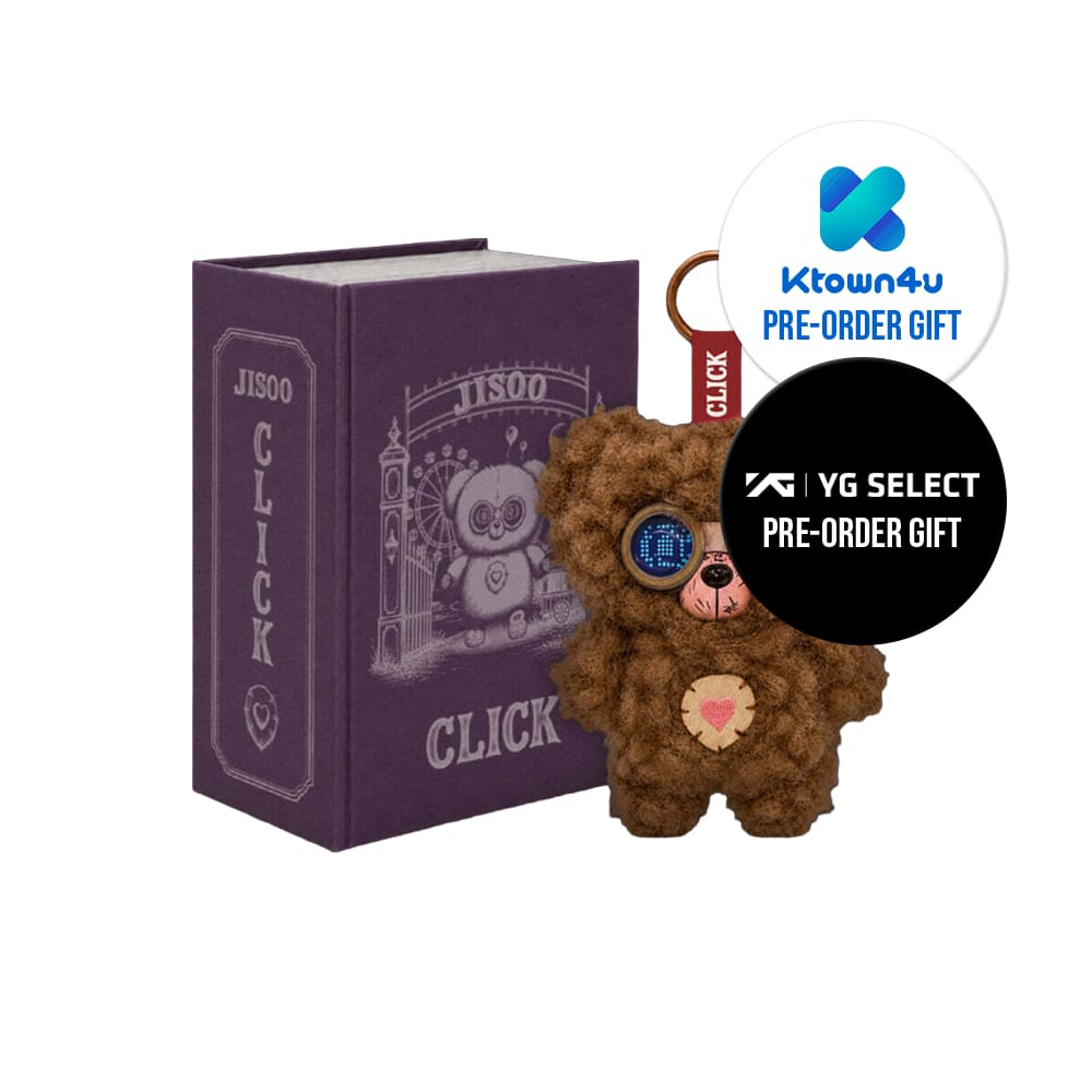 BLACKPINK ALBUM BLACKPINK ジス JISOO - シングル [CLICK] CLICK BABY BEAR NFC VER.