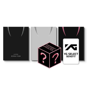 BLACKPINK ALBUM SET (All 3 Versions) [YG SELECT & KPOP MERCH Exclusive Benefit] BLACKPINK - BORN PINK 2nd ALBUM (BOX SET Ver.)