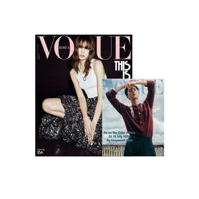 BLACKPINK Magazines A ver BLACK PINK リサ / BTS ジン - 雑誌 VOGUE 表紙 LISA + Special Book 表紙 BTS Jin (2024年10月号)