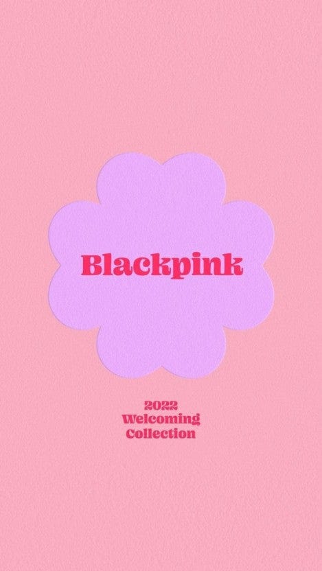 BLACKPINK MD / GOODS BLACKPINK 2022 WELCOMING COLLECTION