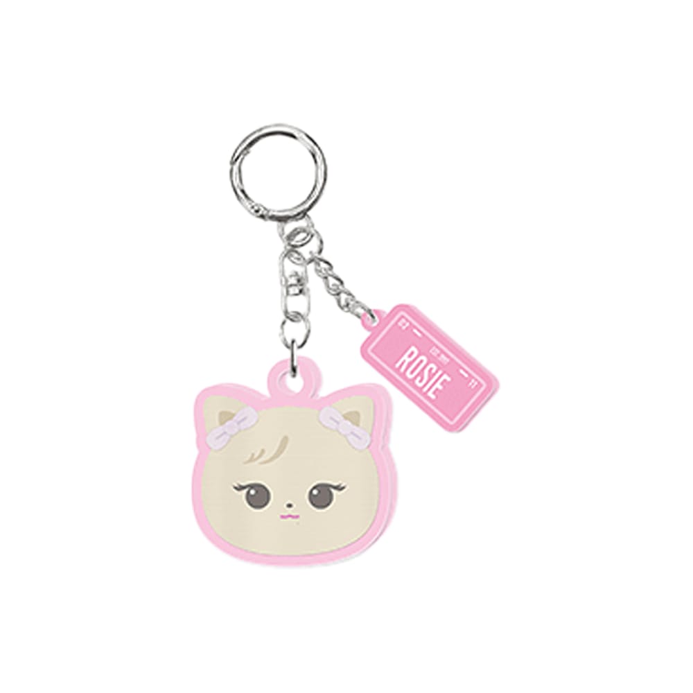 BLACKPINK MD / GOODS [BPPOPUP] BLACKPINK CHARACTER LENTICULAR KEYRING