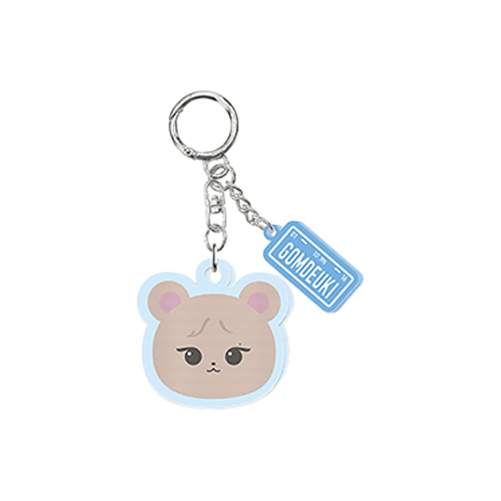 BLACKPINK MD / GOODS [BPPOPUP] BLACKPINK CHARACTER LENTICULAR KEYRING