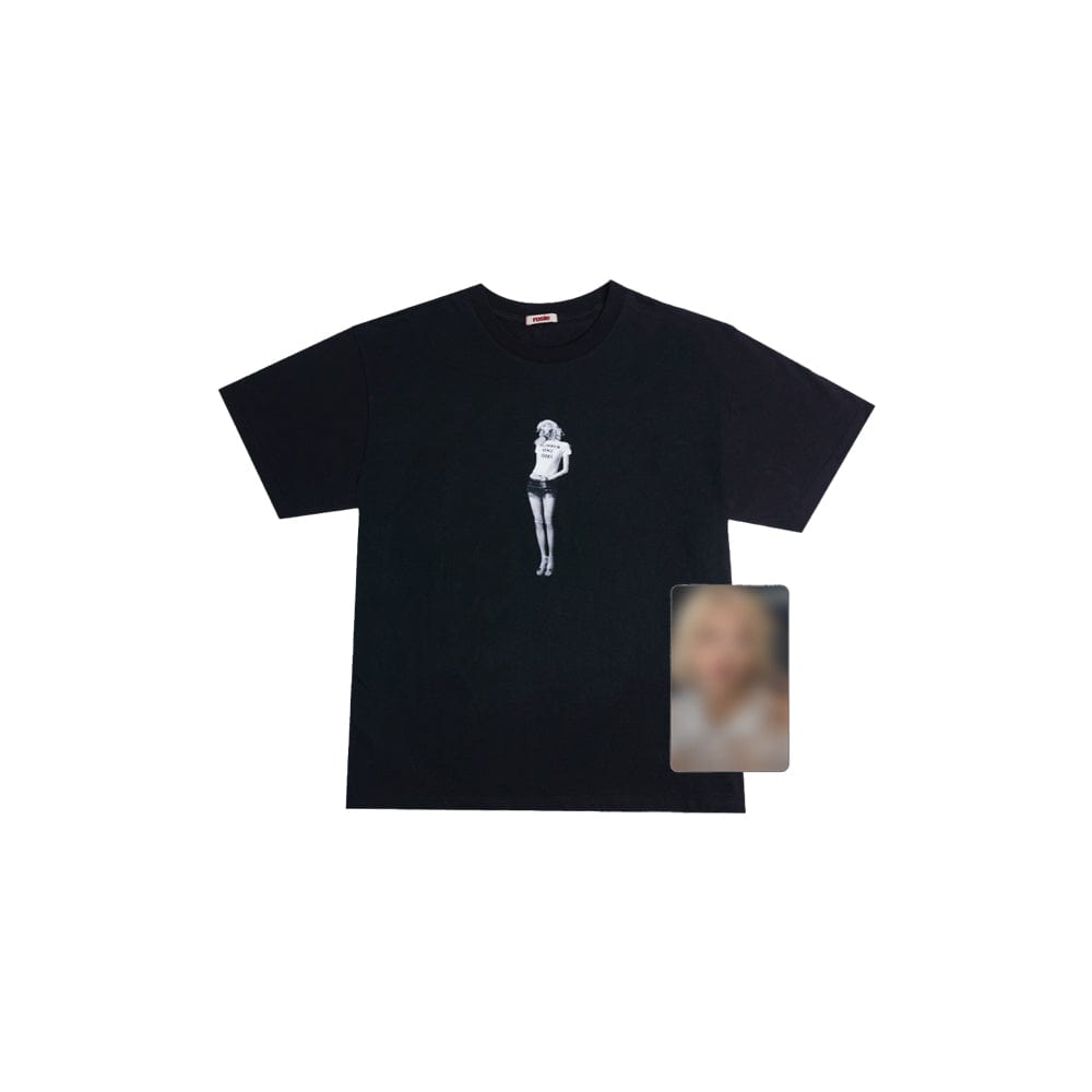 BLACKPINK MD / GOODS ROSÉ [ROSIE] ROSIE BLACK T-SHIRT