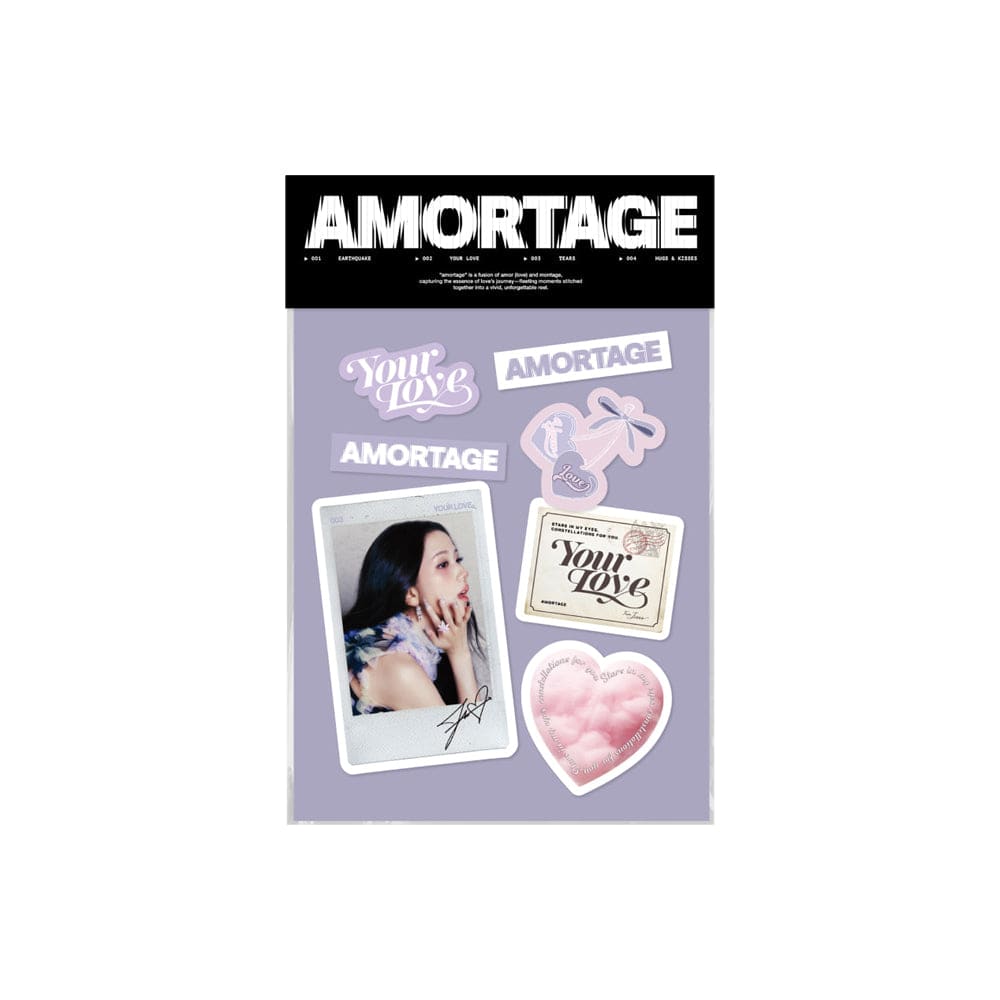 BLACKPINK MD / GOODS YOUR LOVE [AMORTAGE] STICKER PACK ステッカーパック