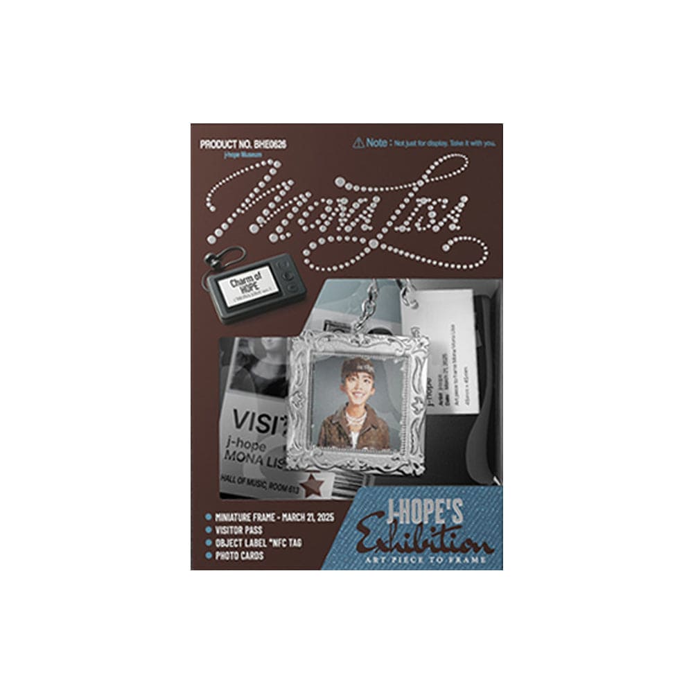 防弾少年団(BTS) - 【BTS j-hope】AND WHAT? 展示会特典 MONA LISAセット BTS j-hope - Charm of HOPE ('MONA LISA' ver.) – Kpop Planet