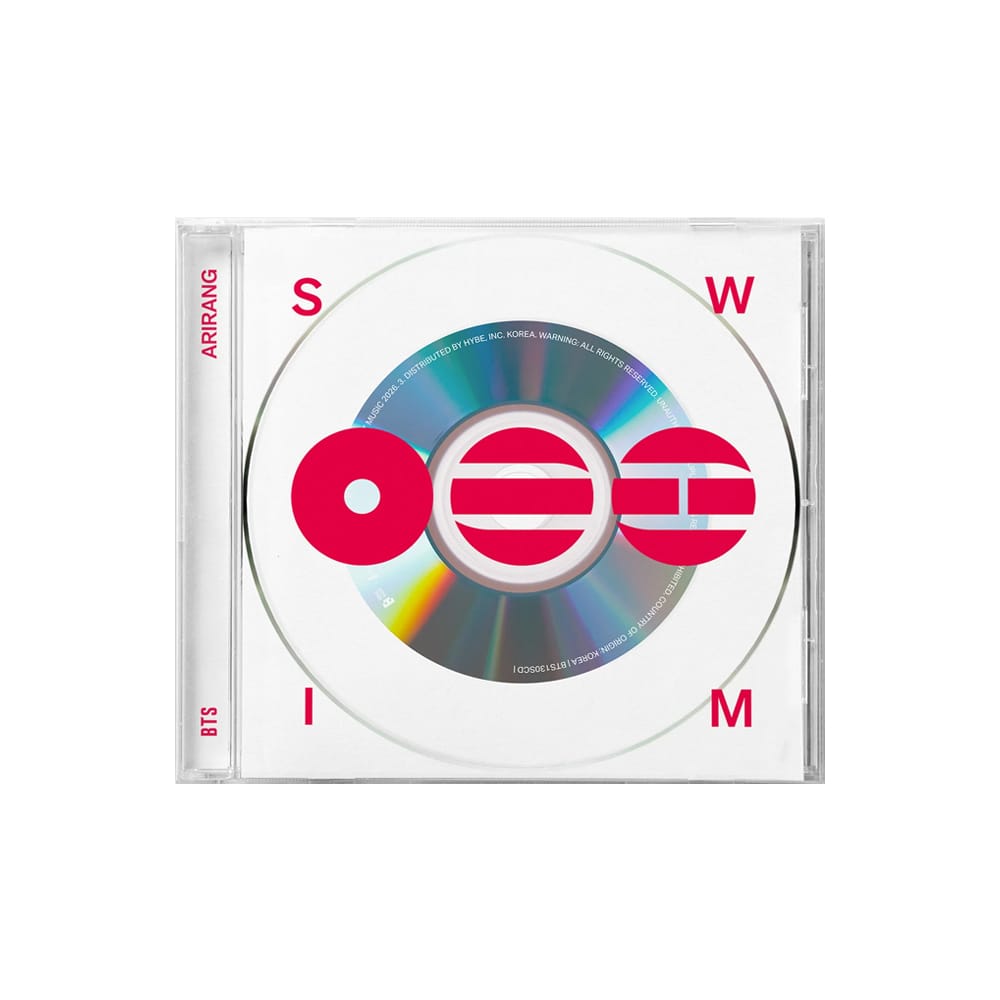 BTS ALBUM BTS SWIM - Original & Instrumental Single CD アメリカ版