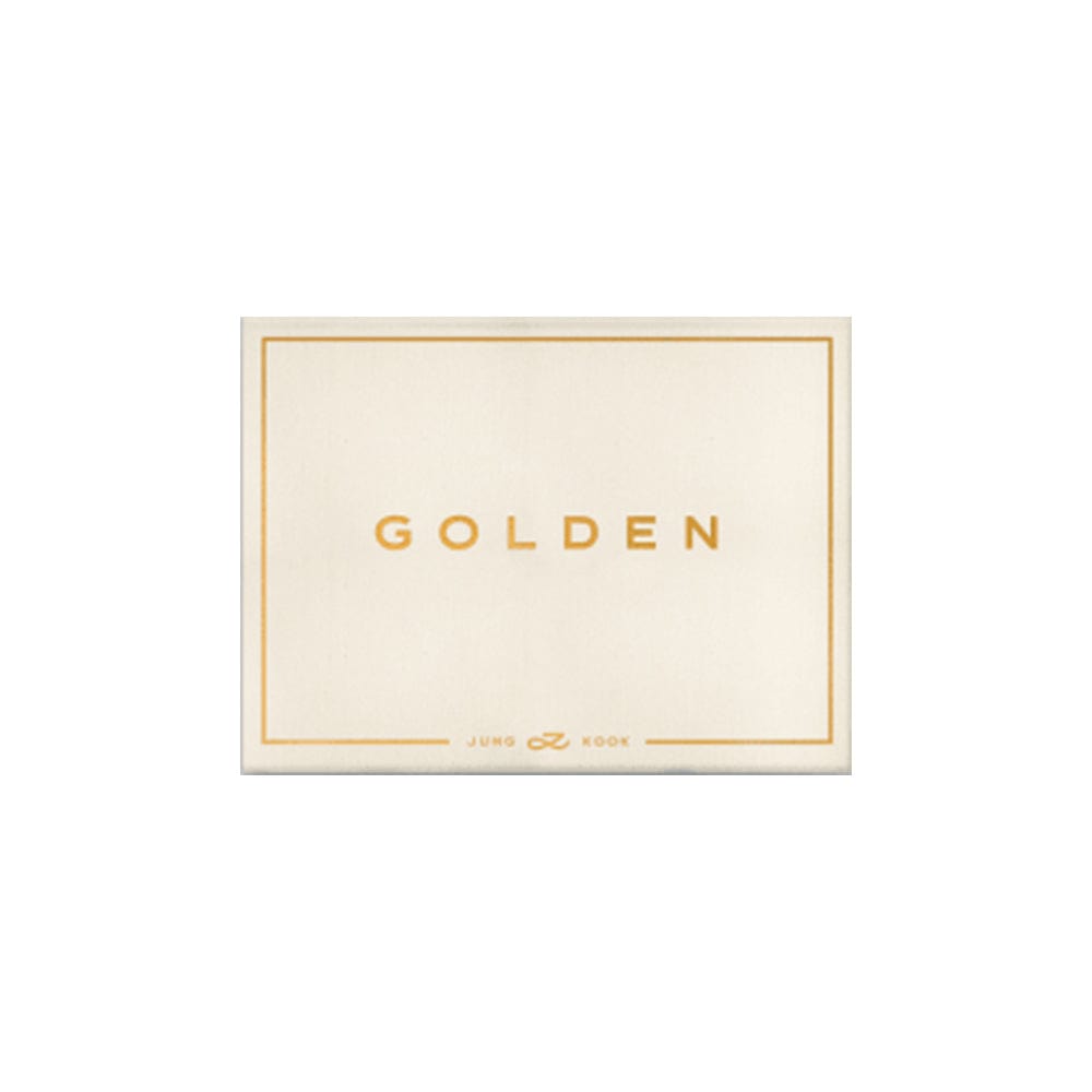 【3種から選択可能】BTS JUNG KOOK - GOLDEN - SOLID